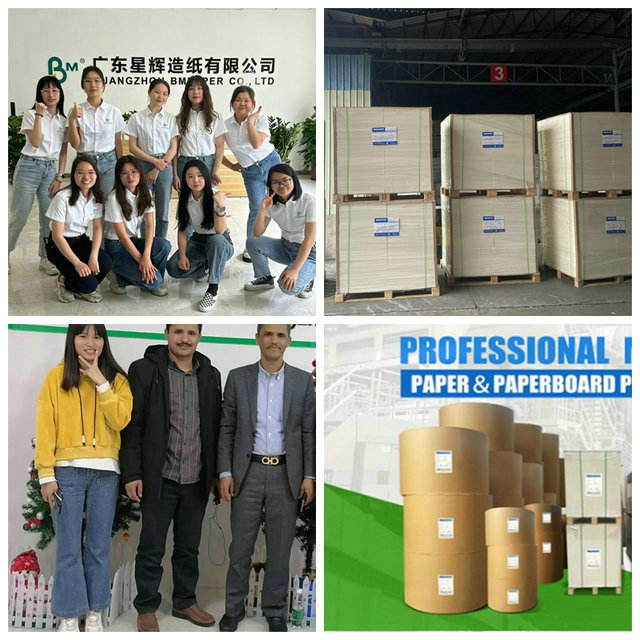 il PE di 70gsm 80gsm 90gsm Oilproof Brown la carta patinata Rolls allo spostamento di alimento