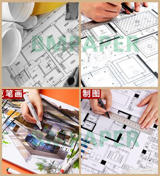 Relazione tecnica di HP 20lb cad per l'alta velocità dei disegni che stampa 30