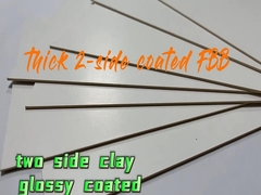 2 mm di cartone rivestito di argilla per scatole rigide