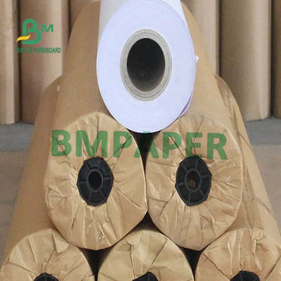 Il vergine spesso della carta da disegno di ingegneria di cad 80gr 20lb spappola il rotolo bianco