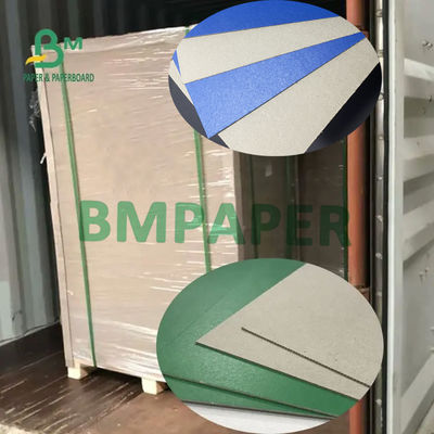 La compressa rivestita Grey Backing Board Sheet Recycled di colore nero verde blu spappola 1mm 1.2mm 1.5mm