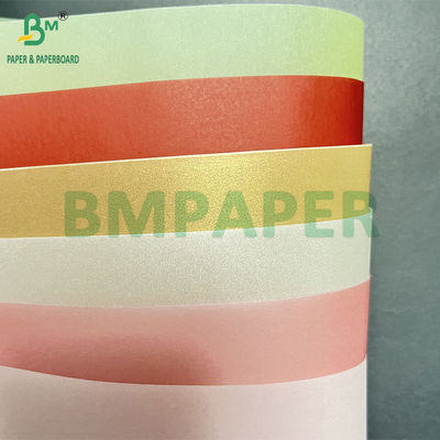 100 GSM Oro liscio Premium Rosa Rollo di carta semitransparente 889mm Larghezza