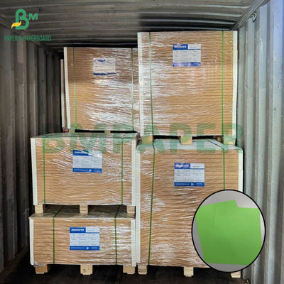80 gm carta verde pappagallo senza legno 25,5" x 38,5" fogli di carta a colori
