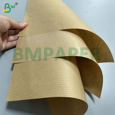 60 g 70 g Rulli di carta kraft riciclata a costole di fibre lunghe per sacchetti alimentari 70 cm 80 cm