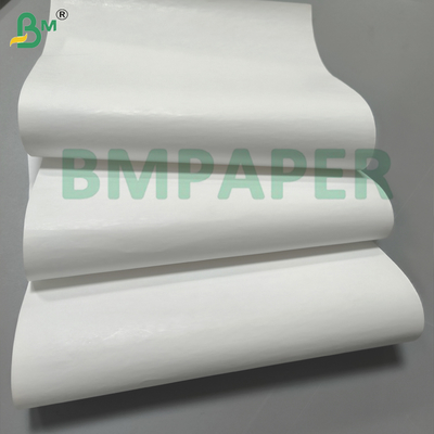 Rotolo di carta base bianca resistente con rivestimento termico su un lato 70 gsm