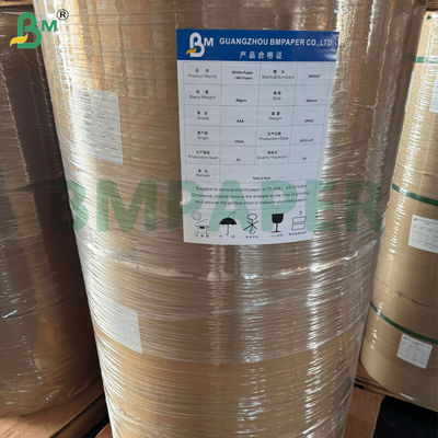 Waterproof 300g + 18g PE Coated Kraft Paper For Salad Bowls 880mm 975mm