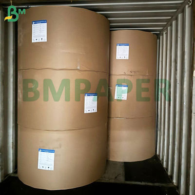 Carta di rivestimento antimuffa 28gsm 36gsm bianca e marrone per vetro