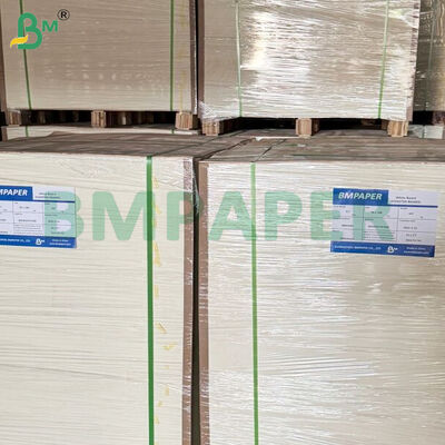 90 grammi 30,75 x 24,75" Carta di avvolgimento bianca per sigarette a due facce