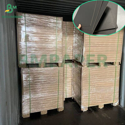 Cartone rigido nero profondo premium da 2 mm e 2,5 mm per scatole 28 x 22 pollici