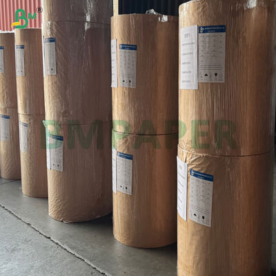 85 g 45 kg carta da sacchetto di cemento kraft di alta resistenza alla trazione marrone pesante