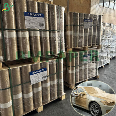 Carta Kraft per Mascheratura Spray 50gsm Impermeabile per Verniciatura Automobilistica 60cm x 50m