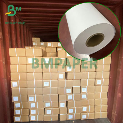 24" x 50 yarde di 20LB del getto di inchiostro della carta per scrivere cad della carta di tracciatore non rivestita Rolls