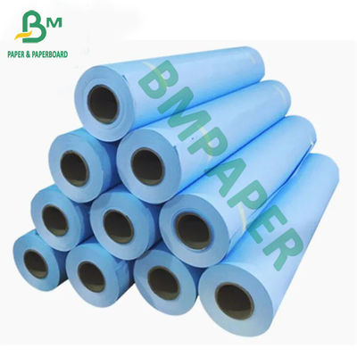 rotolo blu 310mm della stampa del getto di inchiostro della carta di tracciatore di 80gsm cad lunghezza di 150m x di 620mm
