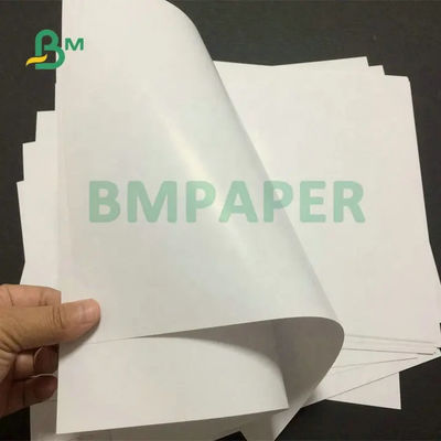 carta di seta di lucentezza di 100# 120#, doppio bianco rivestito parteggiato di carta lucida del testo per stampa offset