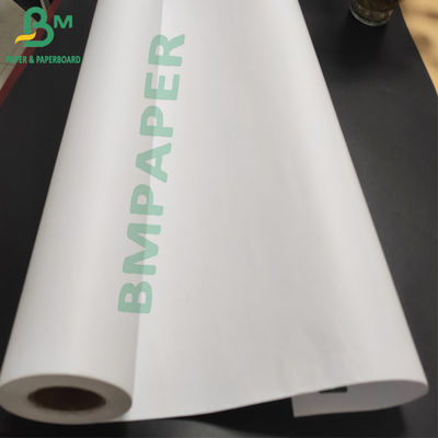 36" rotolo schiavo bianco 3" della carta di tracciatore di X 500 liscio non rivestito del centro