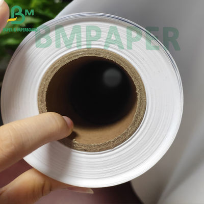 36" rotolo schiavo bianco 3" della carta di tracciatore di X 500 liscio non rivestito del centro