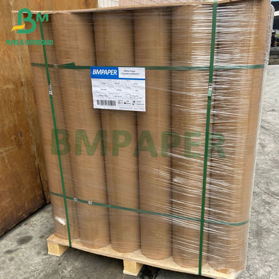 157gsm Art Paper bianco C1S C2S 54 pollici di ampia lunghezza di X 210m 3 pollici di centro