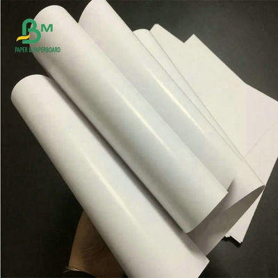 fabbricazione lucida bianca di 130cm x di 95 200gram 250gram Art Paper Roll For Brochure