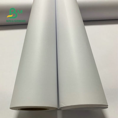 24&quot; 36&quot; rotolo schiavo non rivestito della carta di tracciatore di luminosità 20lb cad di larghezza 92