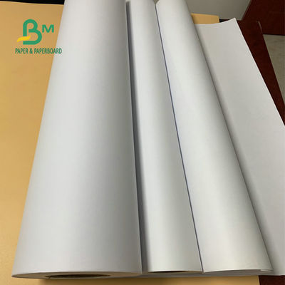 24&quot; 36&quot; rotolo schiavo non rivestito della carta di tracciatore di luminosità 20lb cad di larghezza 92