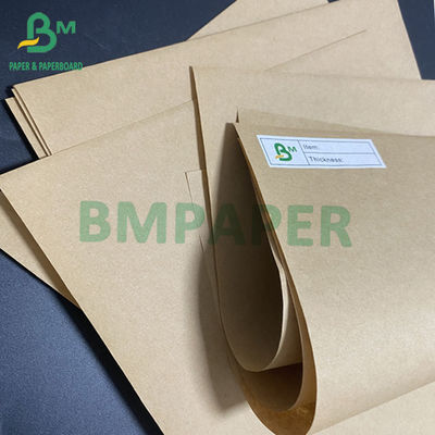 Carta ad alta resistenza della borsa del cemento, carta kraft 70gsm 80gsm 85gsm 100gsm 120gsm di Brown