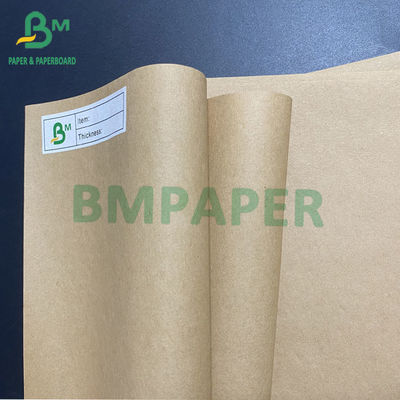 Carta ad alta resistenza della borsa del cemento, carta kraft 70gsm 80gsm 85gsm 100gsm 120gsm di Brown