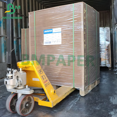 Carta ad alta resistenza della borsa del cemento, carta kraft 70gsm 80gsm 85gsm 100gsm 120gsm di Brown
