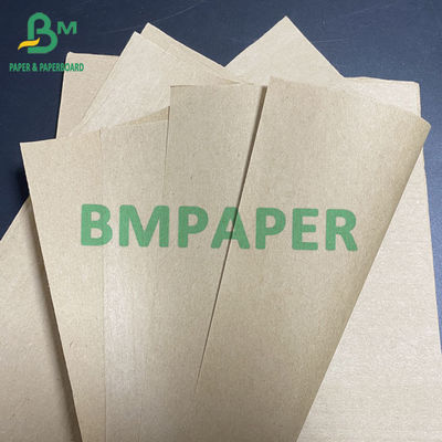 carta kraft di sacco di 40gsm 70gsm BKP per la borsa largamente 0.5m - 2.5m dell'imballaggio alimentare di Brown