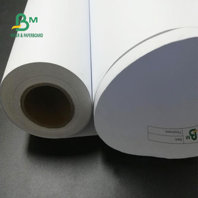 24&quot; x 150ft 92 rotolo schiavo non rivestito 2&quot; della carta di tracciatore di luminosità 20lb cad il centro