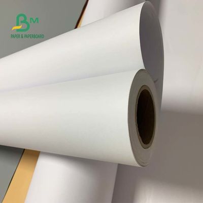 92 luminosità 24" rotolo bianco non rivestito della carta per scrivere di x 300ft 20lb cad