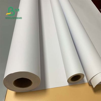 92 luminosità 24" rotolo bianco non rivestito della carta per scrivere di x 300ft 20lb cad