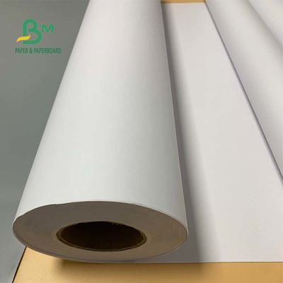 92 luminosità 24" rotolo bianco non rivestito della carta per scrivere di x 300ft 20lb cad