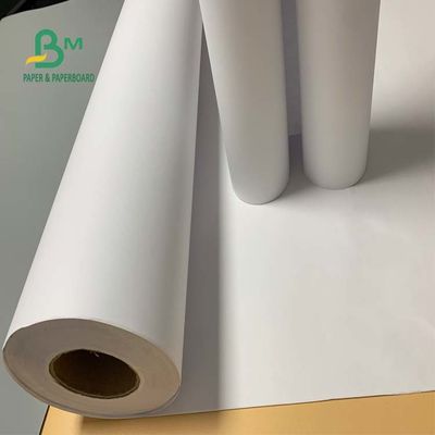 92 luminosità 24" rotolo bianco non rivestito della carta per scrivere di x 300ft 20lb cad