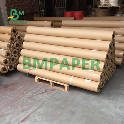 Rotolo 70gsm 90gsm 120gsm 600mm x 210m della carta kraft di sacco della polpa del vergine 900mm x 300m
