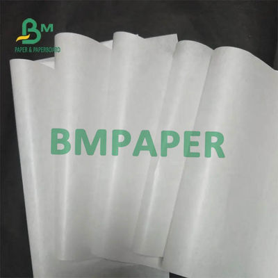 commestibile bianco leggero di carta kraft di 30gsm 40gsm MG singolo impermeabile al grasso