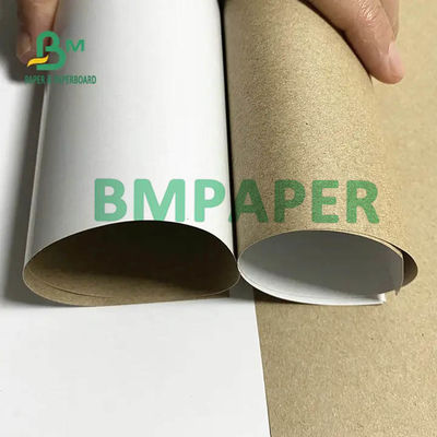 Il risguardo superiore bianco della fodera di Kraft ha riciclato la polpa 120gsm materiale 170gsm 200gsm