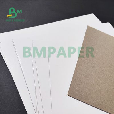 900gsm 1400gsm Rivestito in argilla Chipboard Grey Back per le scatole di stoccaggio 700 x 1000mm