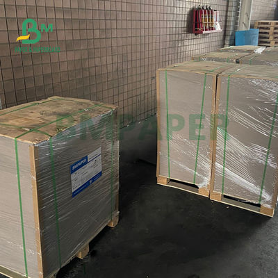 900gsm 1400gsm Rivestito in argilla Chipboard Grey Back per le scatole di stoccaggio 700 x 1000mm