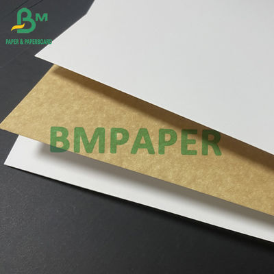 Cartone bianco laterale della parte posteriore di 16PTS 20PTS uno Kraft per le scatole 90 x 125cm
