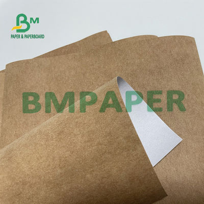 Resistenza allo strappo di Tote Bag Washable Kraft Paper con un colore bianco laterale