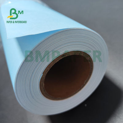 carta di modello a un solo lato 80gsm per le stampanti di cad 30&quot; x 50yards 2&quot; il centro