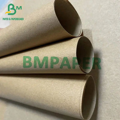 Il bordo riciclabile della fodera di Kraft, ha ondulato il rotolo di carta per la scatola 80gsm 90gsm 110gsm
