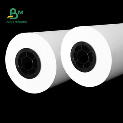 Rotolo della carta di tracciatore di bianchezza 80gsm di 92%, rotolo normale di Libro Bianco per il tracciatore di cad 24" X 150ft