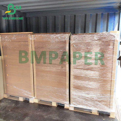 Forza di scoppio riciclata del bordo della fodera di Kraft della fibra alta 120gsm 150gsm