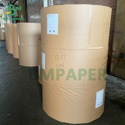 Rotolo 30gsm - 50gsm della carta kraft di MG di bianco del commestibile per l'imballaggio per alimenti