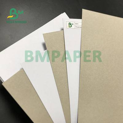 cartone rivestito bianco di 914mm x di 635mm con Grey Back Recycled Printable