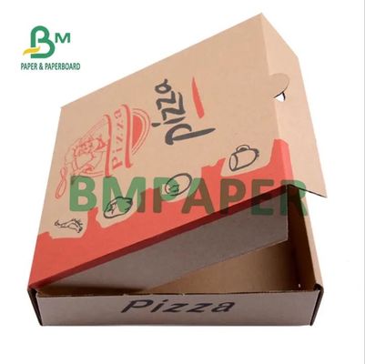 strati spessi 1.5mm del cartone ondulato di 1mm per il contenitore della pizza