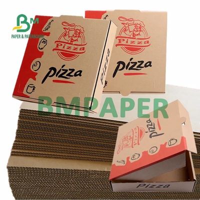 strati spessi 1.5mm del cartone ondulato di 1mm per il contenitore della pizza