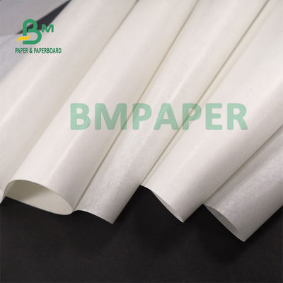 Carta kraft 30gr 35gr di MG di sicurezza alimentare per il materiale puro della pasta di cellulosa delle borse di drogheria