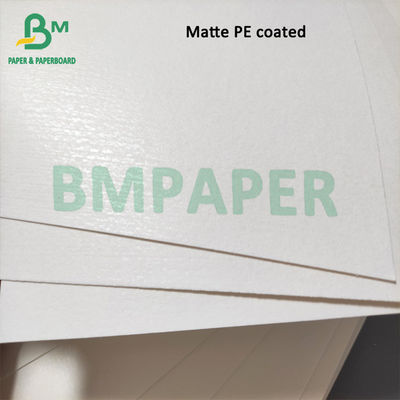 carta di riserva della tazza rivestita del PE 230g + 15g bianca per la foggiabilità eccellente materiale della tazza